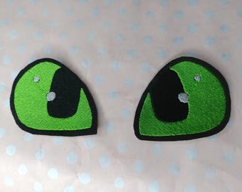 Toothless Toothless Eyes Embroidery Patch Cosplay How to train a dragon