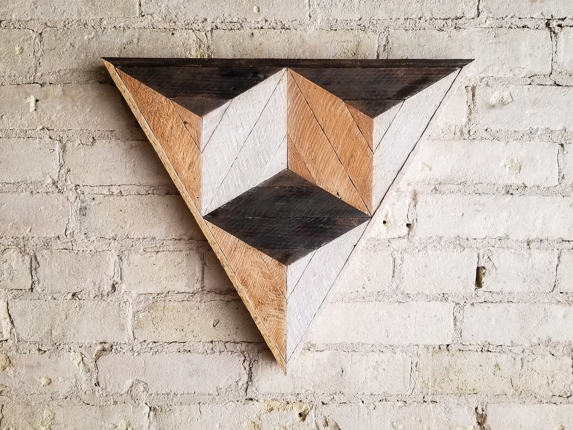 Reclaimed Wood Wall Art Wood Decor Reclaimed Wood Wood | Etsy