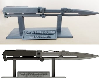 The Mandalorian Vibroblade 3D File STL [Download]