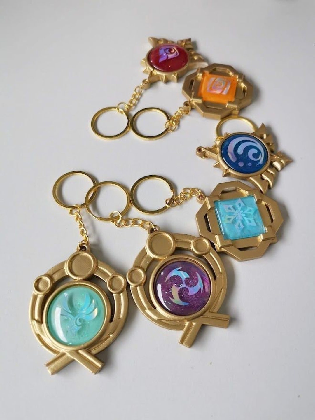 Genshin VISION Charms SMALL Size Etsy Australia