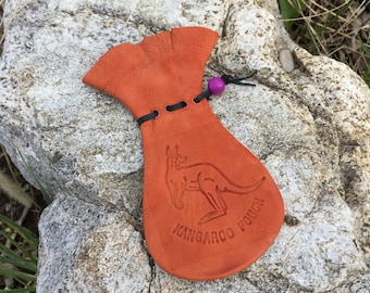 Kangaroo Scrotum Large with Stamp #349