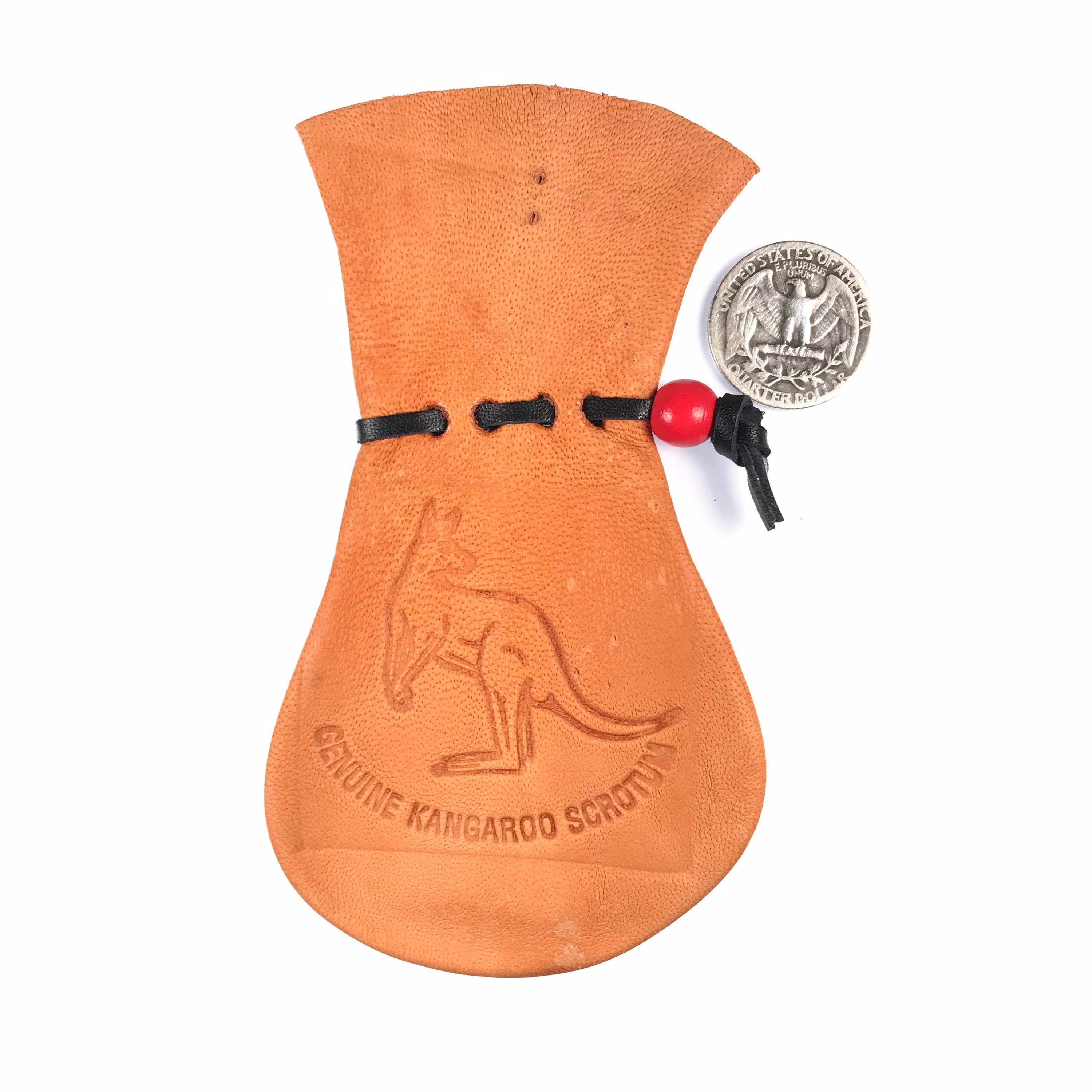 scrotum coin purse