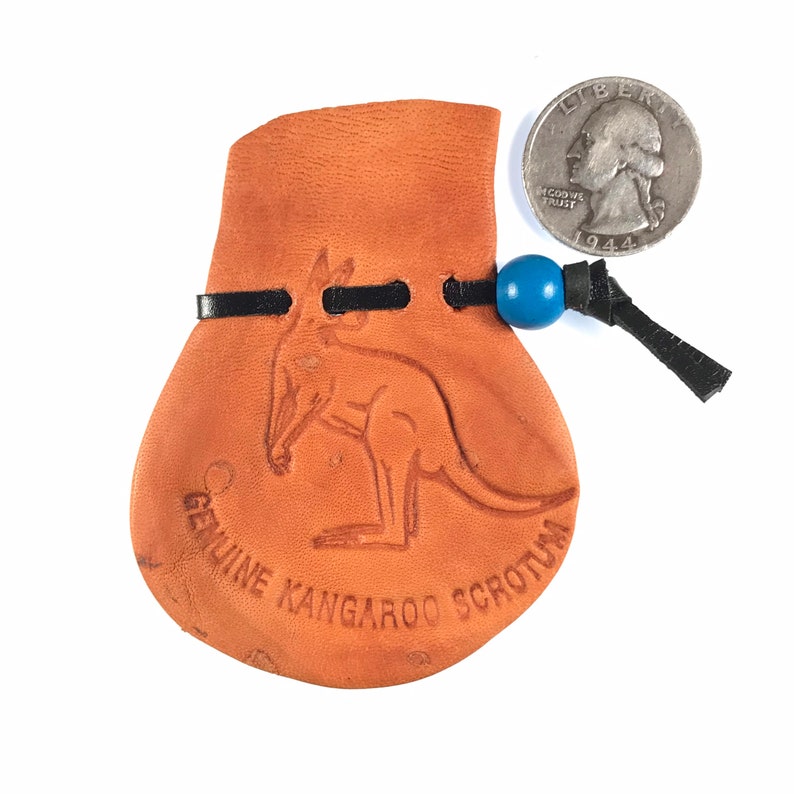 scrotum coin purse