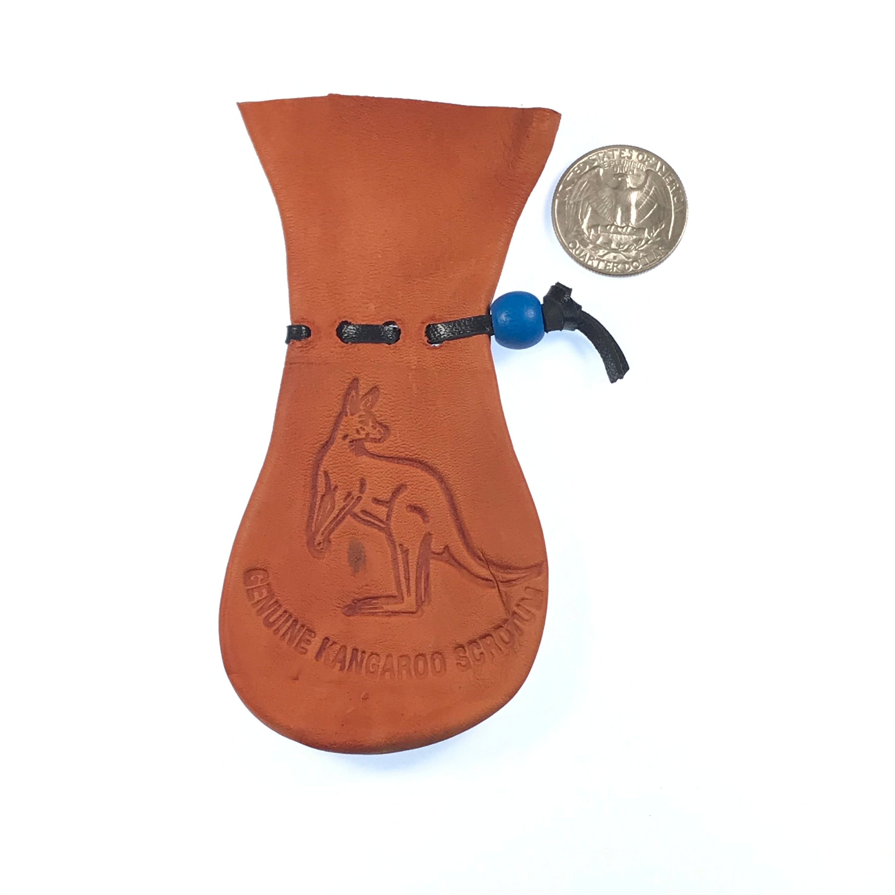 Kangaroo Scrotum Medium Size With Stamp Oddities Coin Pouch Dice Bag White Elephant Gift 1252 Etsy