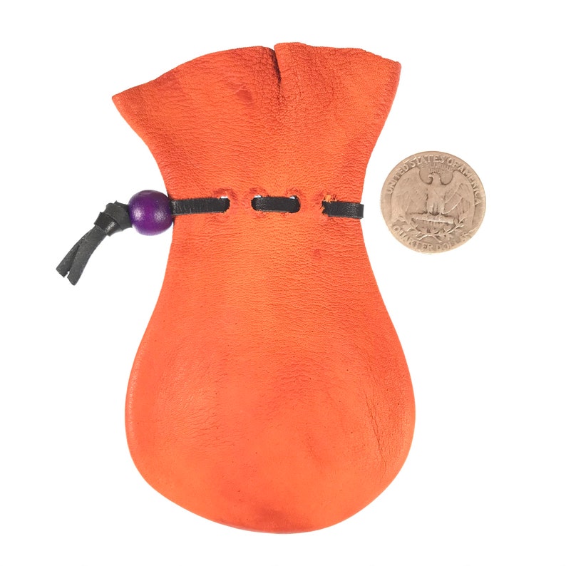 Kangaroo Scrotum Bag White Elephant Gift Small with NO Stamp #627