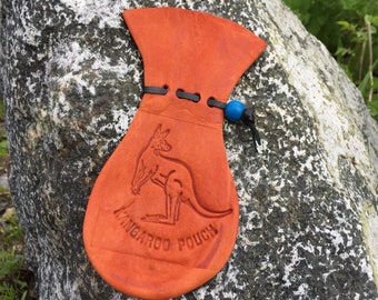 Kangaroo Scrotum Large with Stamp #350