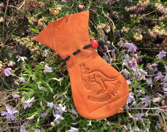Kangaroo Scrotum Gift / Large with Stamp #343