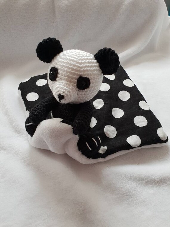 panda baby comforter