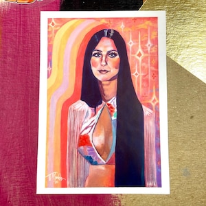 Groovy Cher- Vinyl Sticker