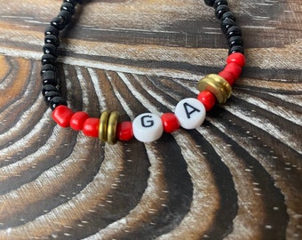 GA Beaded Bracelet