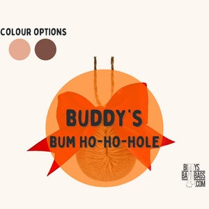 Buddy&#39;s Bum Ho-ho-hole! - Hanging Christmas Decoration
