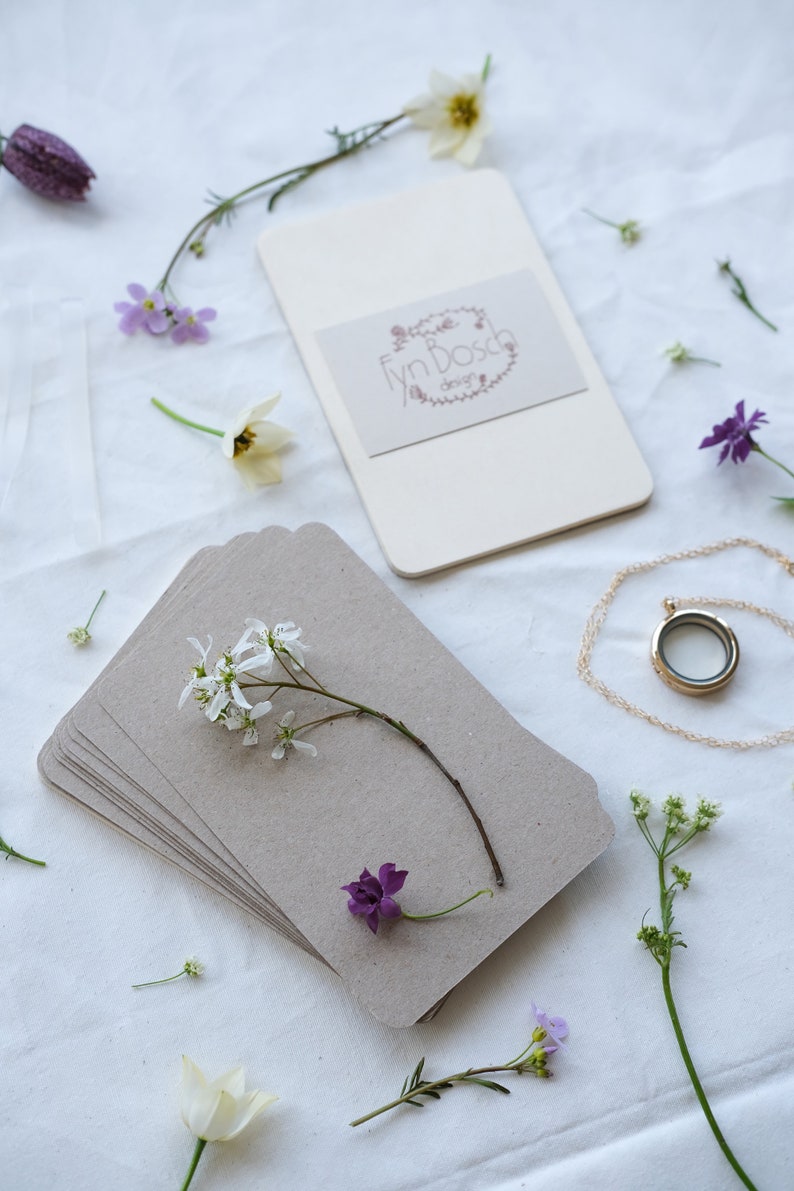 A6 Portable Pressed Flower DIY Kit, Natural Botanical Dried Flowers