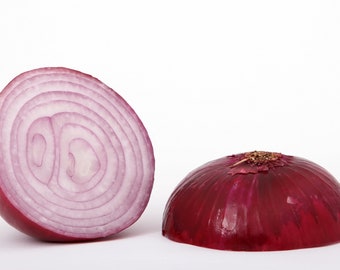 Heirloom Red Grano Onion Seeds - Allium cepa - B52