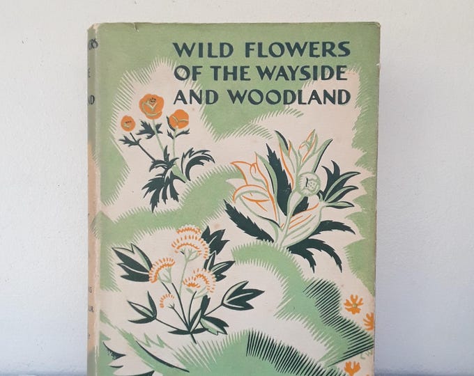 Vintage 'wild Flowers of the Wayside and Woodland - A Pocket Guide ...