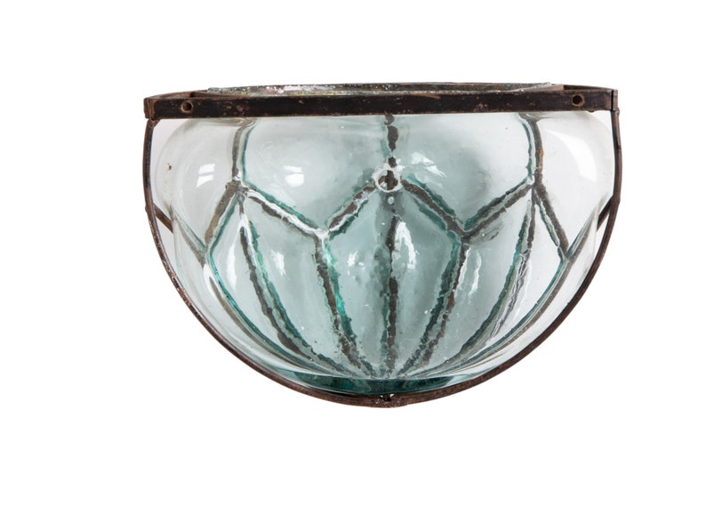 Applique vintage en verre soufflé façon Murano de style antique image 5