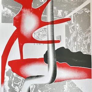 Art print screen print DIN A3 Untitled
