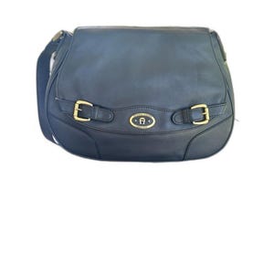 Aigner Navy Bag - Etsy