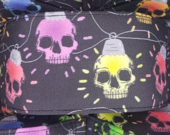Adult Size - Skull Lights Creepmas Mask