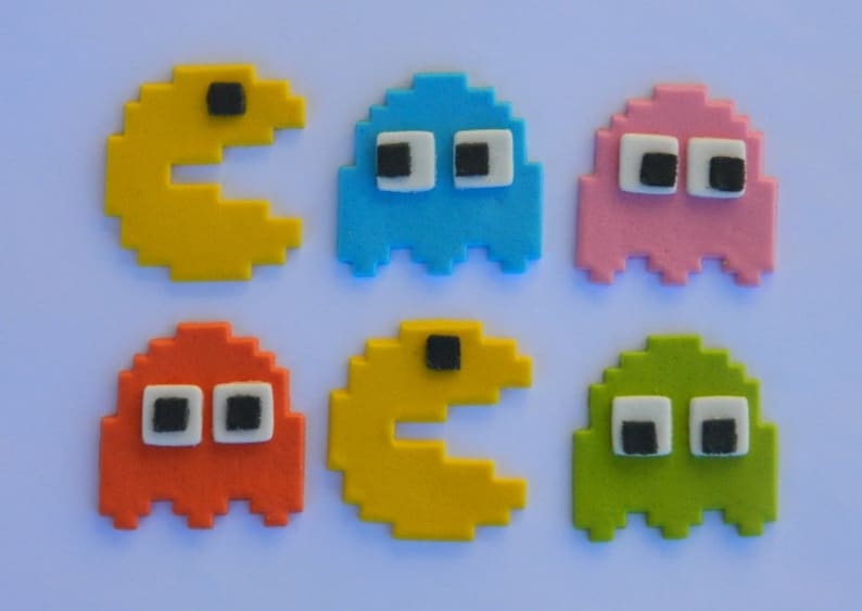 Festa a Tema Videogiochi Blulu 48 Pezzi Video Giochi Cupcake Topper Decorazioni Torta Gioco per Festa di Compleanno 4 Stili Festa a Tema Videogiochi Blulu 48 Pezzi Video Giochi Cupcake Topper Decorazioni Torta Gioco per Festa di Compleanno 4 Stili