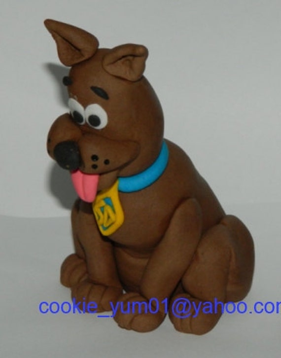 1 Edible 3d Scooby Doo Character Cake Decoration Topper Etsy