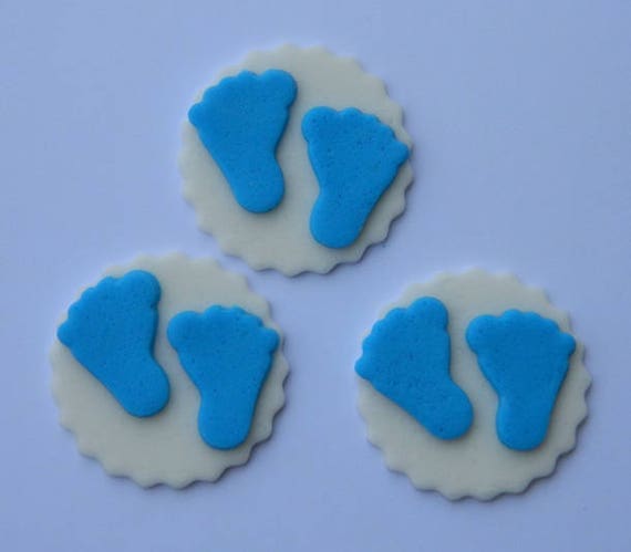 edible baby feet for cupcakes