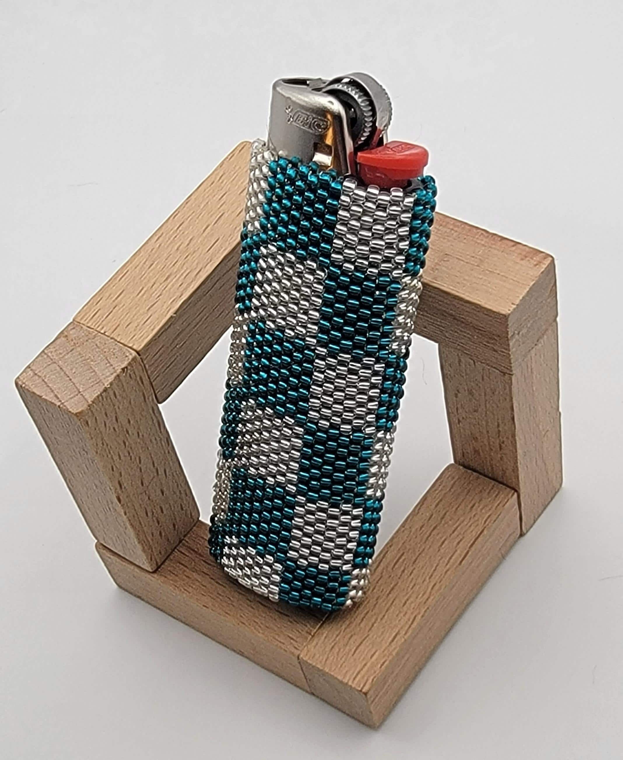 Bic Silver and Turquoise Lighters - Etsy