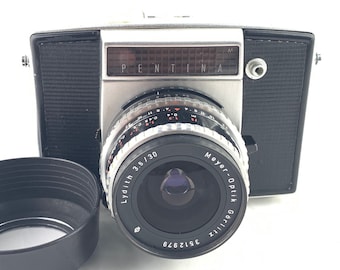 Rare Pentina M 35mm SLR Camera: German Collectible, 1960s Pentacon