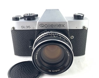 Rolleiflex SL 35 Camera, Rollei Camera, Vintage Camera, Film Camera, 35mm Camera, German Camera, 1970's Camera, Vintage SLR Camera