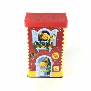 Vintage Chupa Chups Candy Tin: Spanish Advertising Collectible