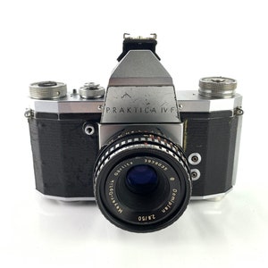Praktica IV F: Vintage 35mm SLR Film Camera, German Made