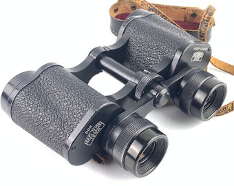 Vintage binoculars by Carl Zeiss Jena, Deltrintem 8X30, German 