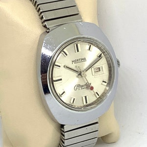 Vintage Mortima Mayerling Watch: French Mechanical Wristwatch, 1960s