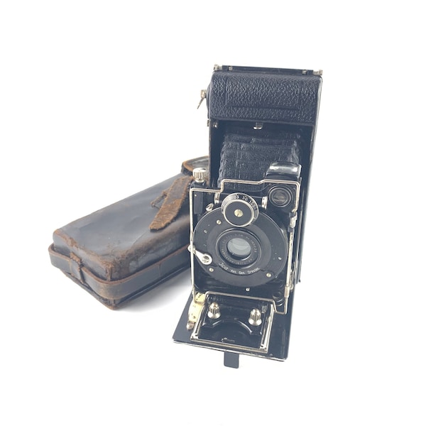 Ica Icarette II, Antique Camera, 6x9 Folding, Film Camera, German Camera, 1920's Camera, Collectable Camera, Visual Arts, Photography