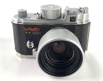 Rare Robot Star camera, Clock work camera, Vintage camera, Film Camera, German Camera, 35mm camera, Viewfinder camera, Photography, Cameras