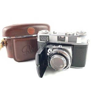 Kodak Retina 1 B, appareil photo vintage, appareil photo argentique, appareil photo allemand, appareil photo 35 mm, appareil photo des années 50, appareil photo à viseur, appareil photo à collectionner, Photographie image 1