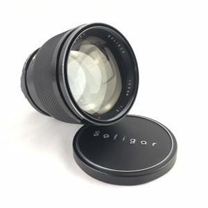 for 35 mm Camera New Old Stock # mahogany Sigma Accura Deluxe 1:4 f=200 mm Lens