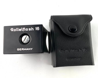 Vintage Rollei flash, Rolleiflash 16, Rollei 16, Made in Germany, Camera accessories, Visual arts, Photography,  accessories