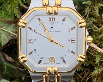 Vintage Luxury Maurice Lacroix Calypso Quartz Watch: Swiss Made - Etsy