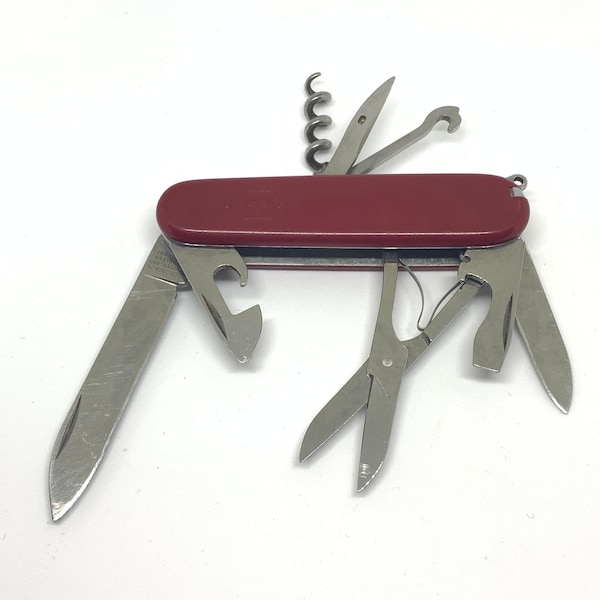 Vintage mes, Zwitsers zakmes, Victorinox, Vintage multitool, Zwitsers mes, Zakmes, Survival mes, jagersmes, verzamelobjecten