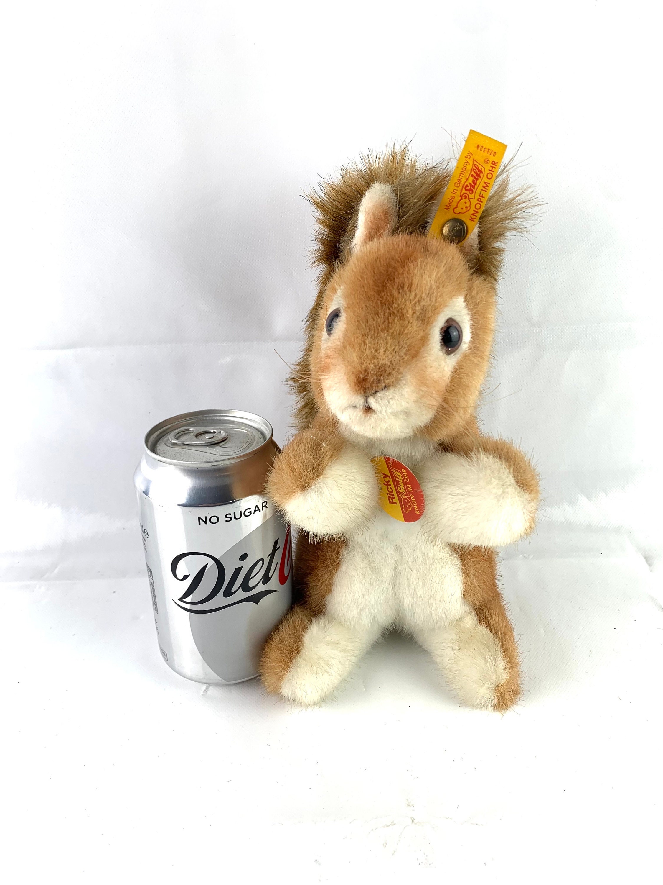 Steiff Ricky Squirrel 2030/20 Button & Tag | Jadees Antique