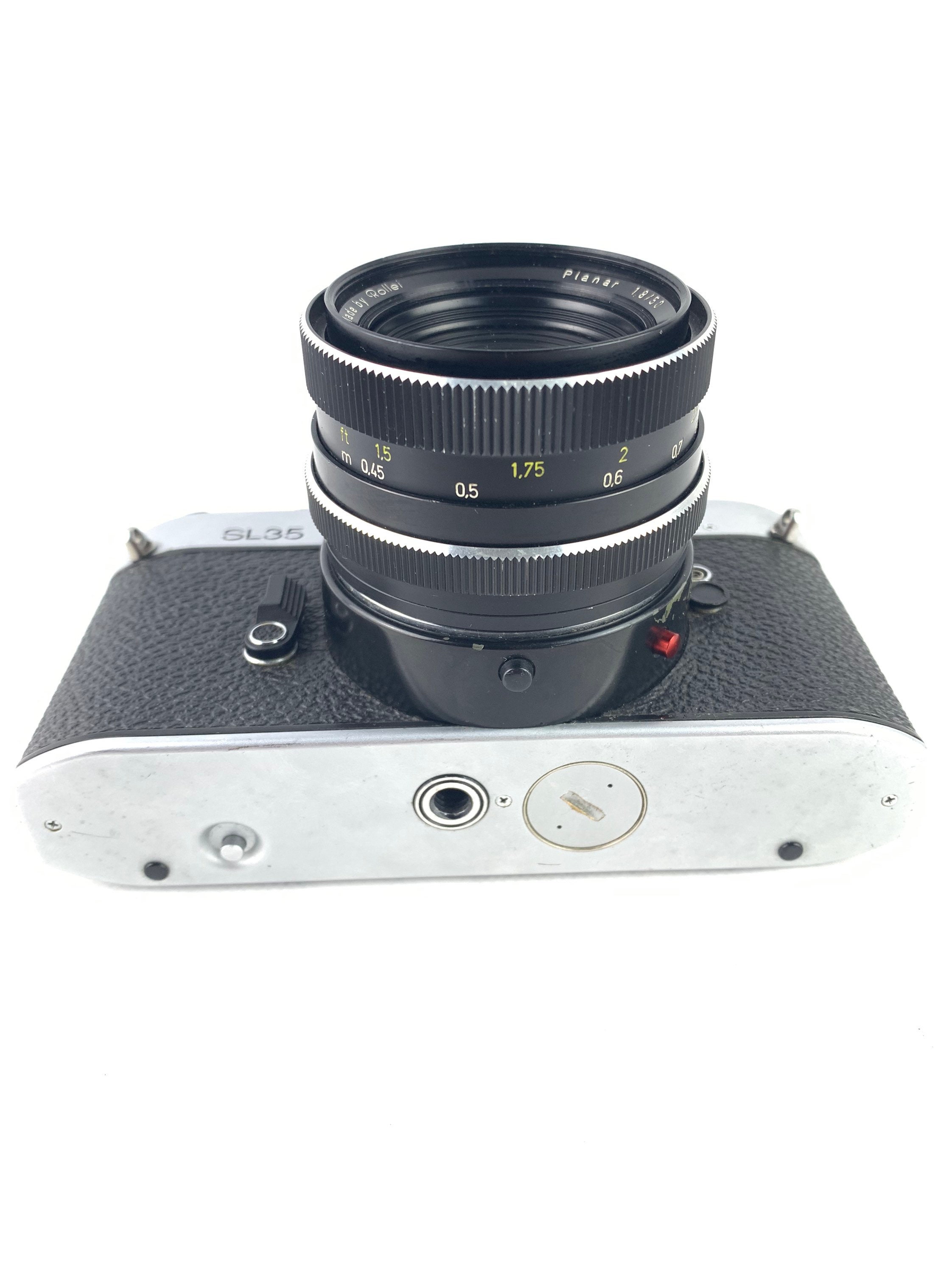 ヴィンテージ ローライフレックス SL35 カメラ: 35 mm フィルム一眼