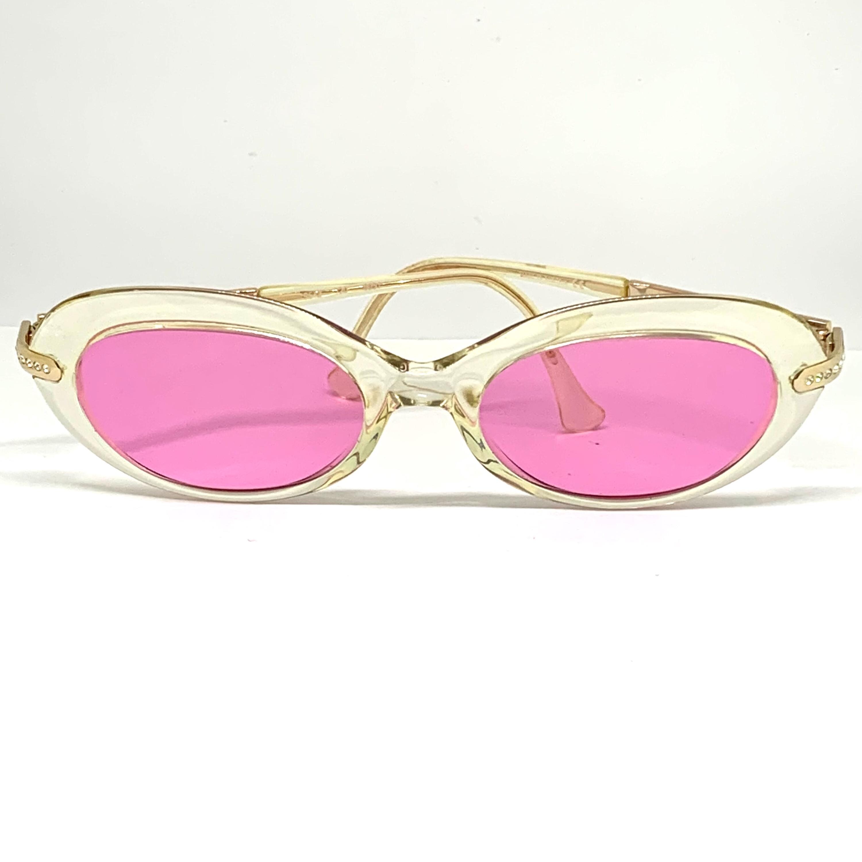 Vintage DANIEL SWAROVSKI SUNGLASSES MADE WITH THE FINEST CRYSTALS DANIEL SWAROVSKI Vintage Translucent Crystal-Embellished  main image 3