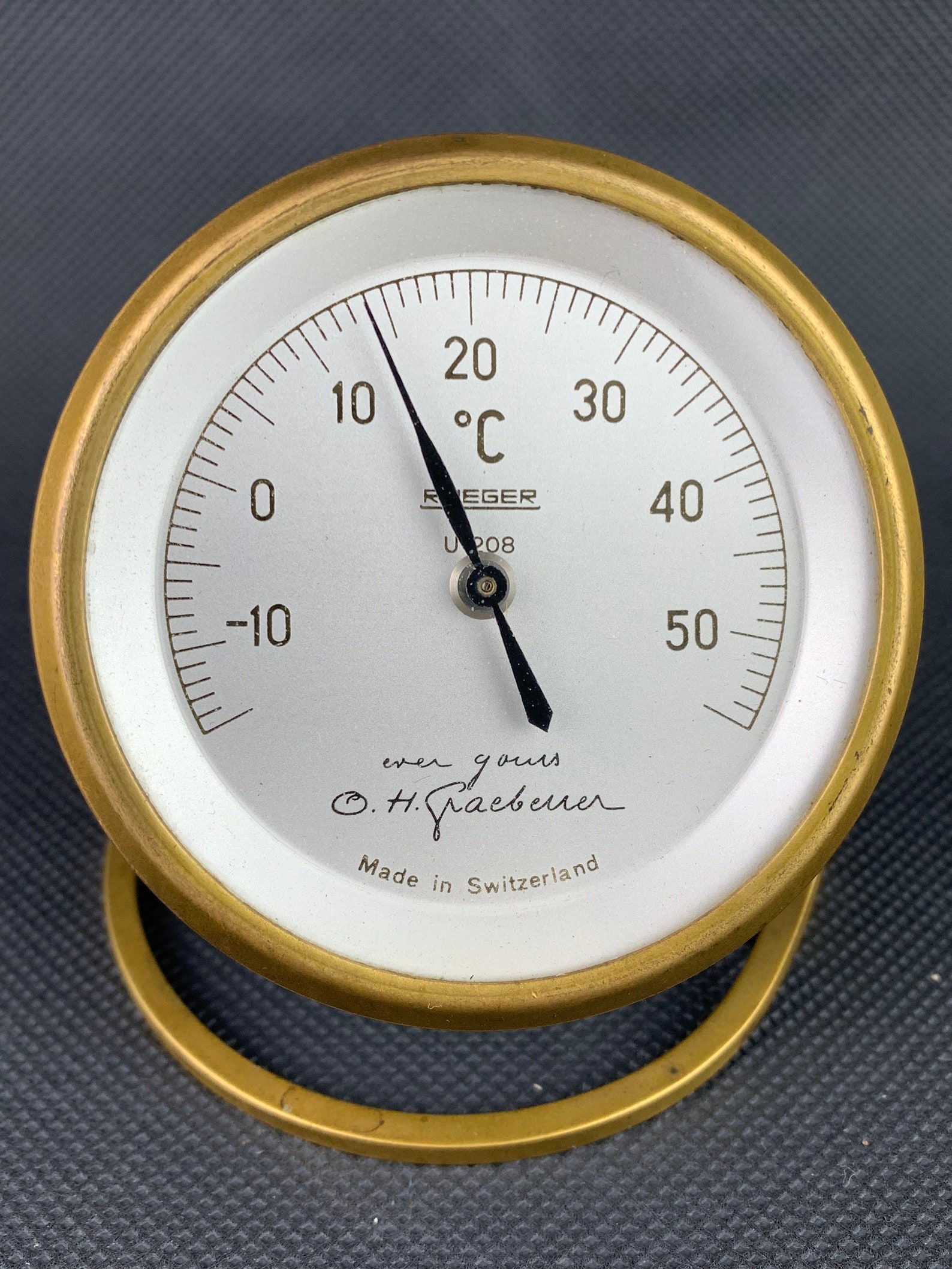 Rare Rueger thermometer Vintage thermometer Swiss Etsy