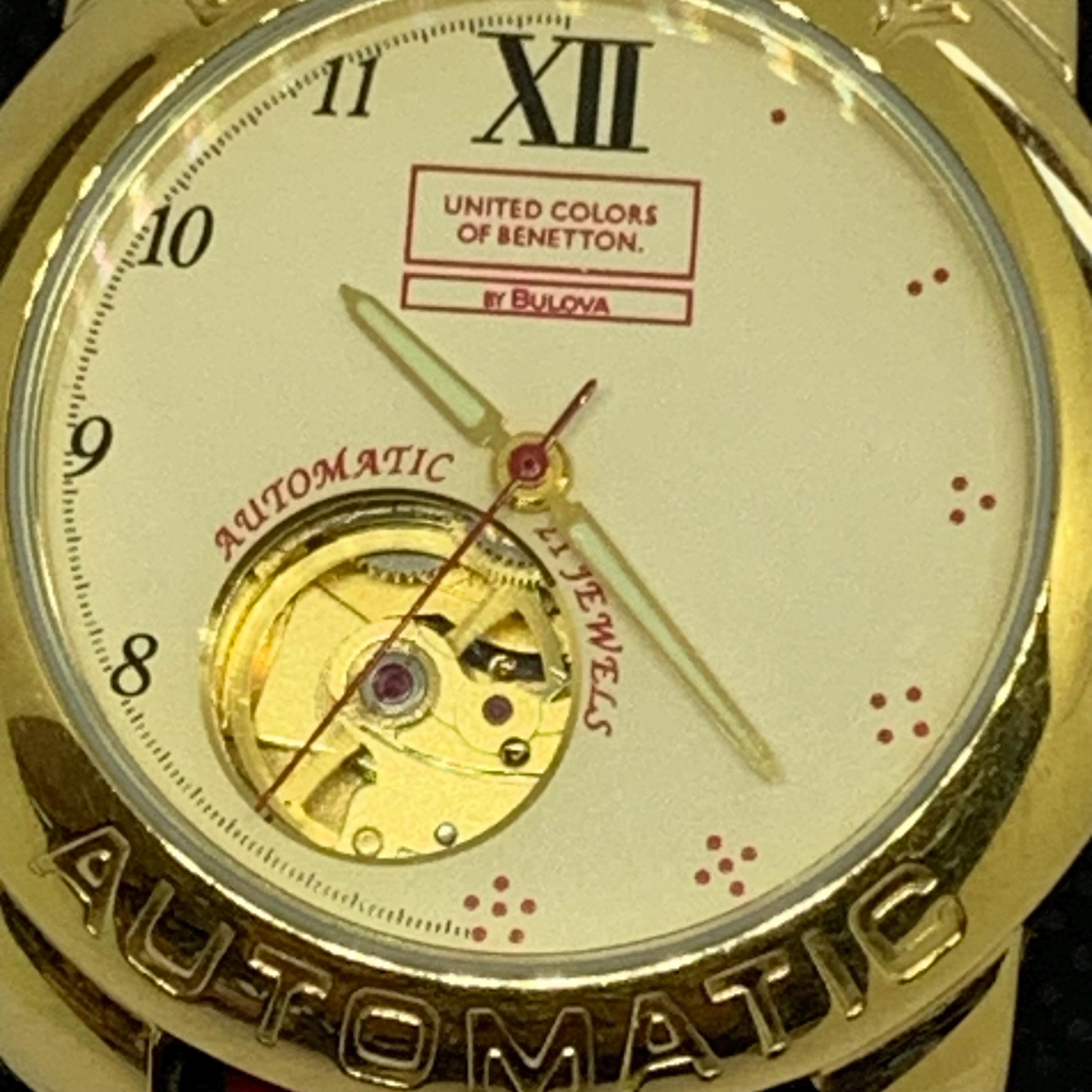 Vintage United Colors of Benetton by Bulova Watch: Ecology