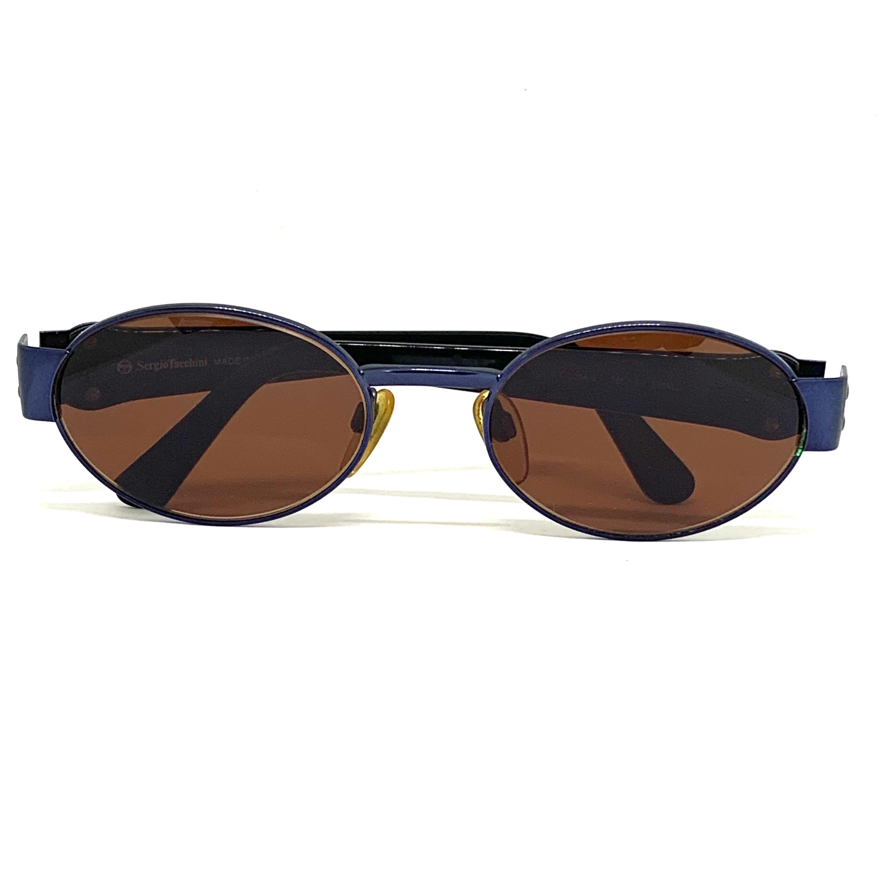 Vintage Sergio Tacchini Sunglasses, Italian Designer Frames 