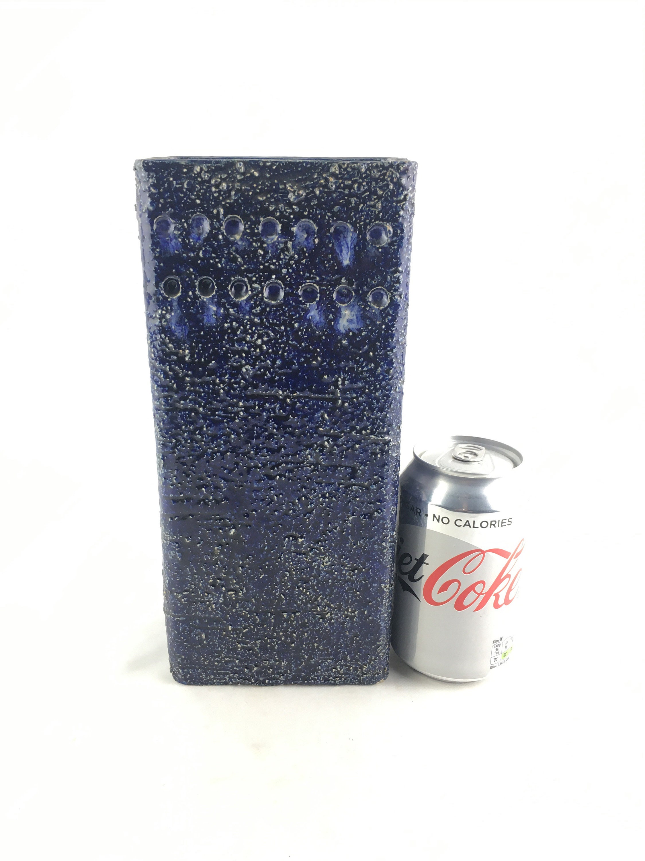 ヴィンテージ U-Keramik 花瓶：西ドイツの Fat Lava Studio Pottery