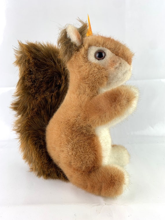 Steiff Ricky Squirrel, Vintage Steiff, Vintage Soft Toy