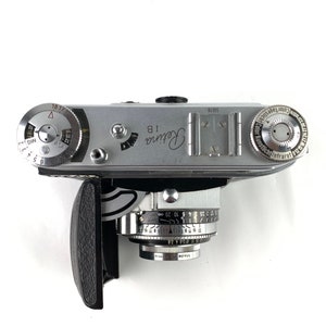 Kodak Retina 1 B, appareil photo vintage, appareil photo argentique, appareil photo allemand, appareil photo 35 mm, appareil photo des années 50, appareil photo à viseur, appareil photo à collectionner, Photographie image 6