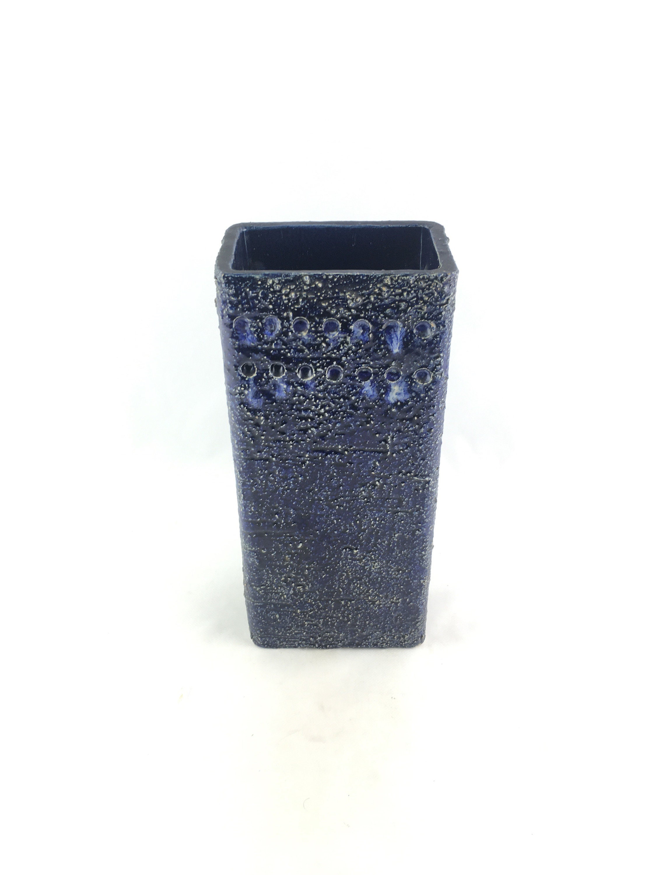 ヴィンテージ U-Keramik 花瓶：西ドイツの Fat Lava Studio Pottery