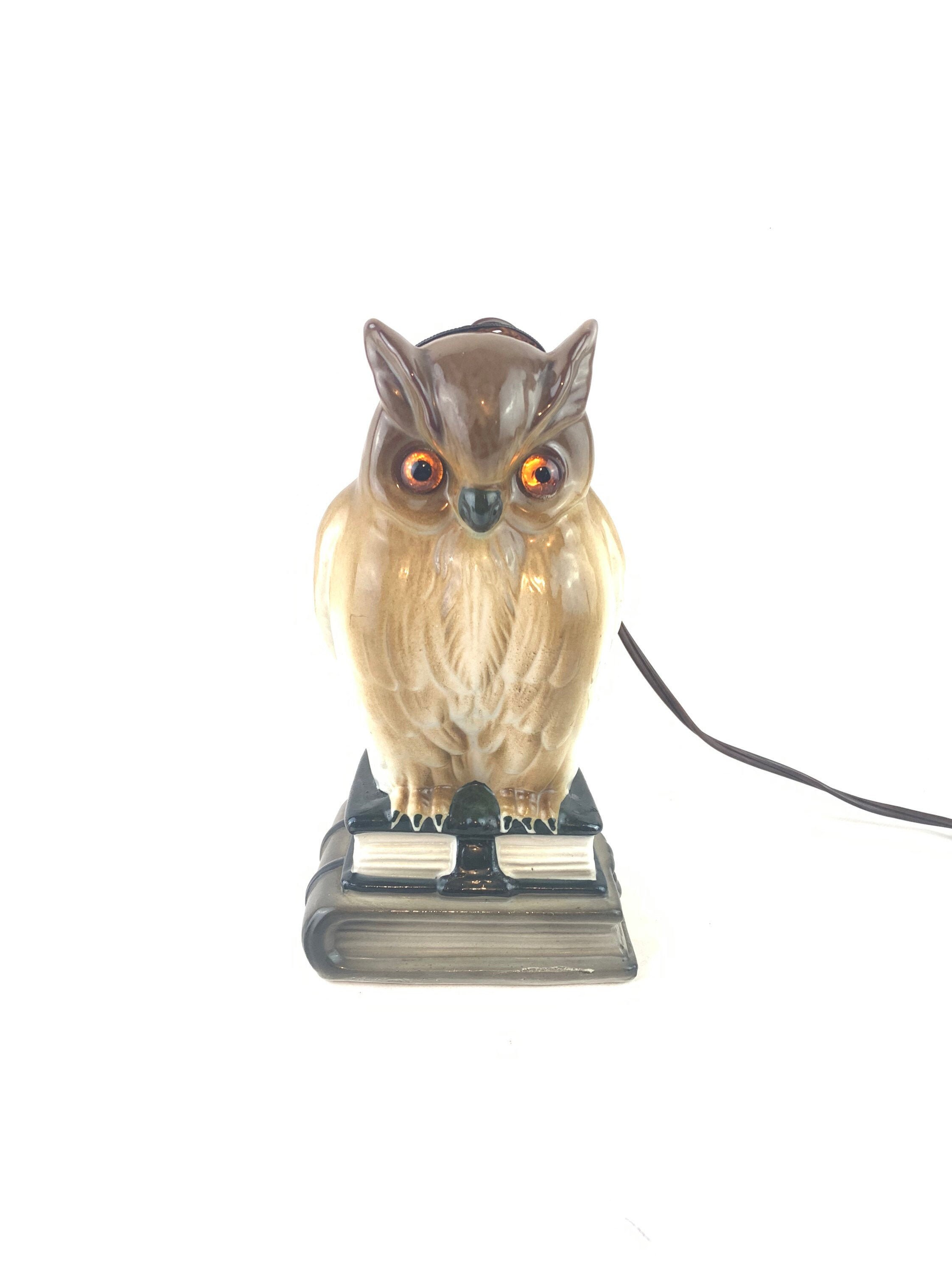 Lampe hibou, chouette, Albert Tormos, vintage - Acolytes Antique